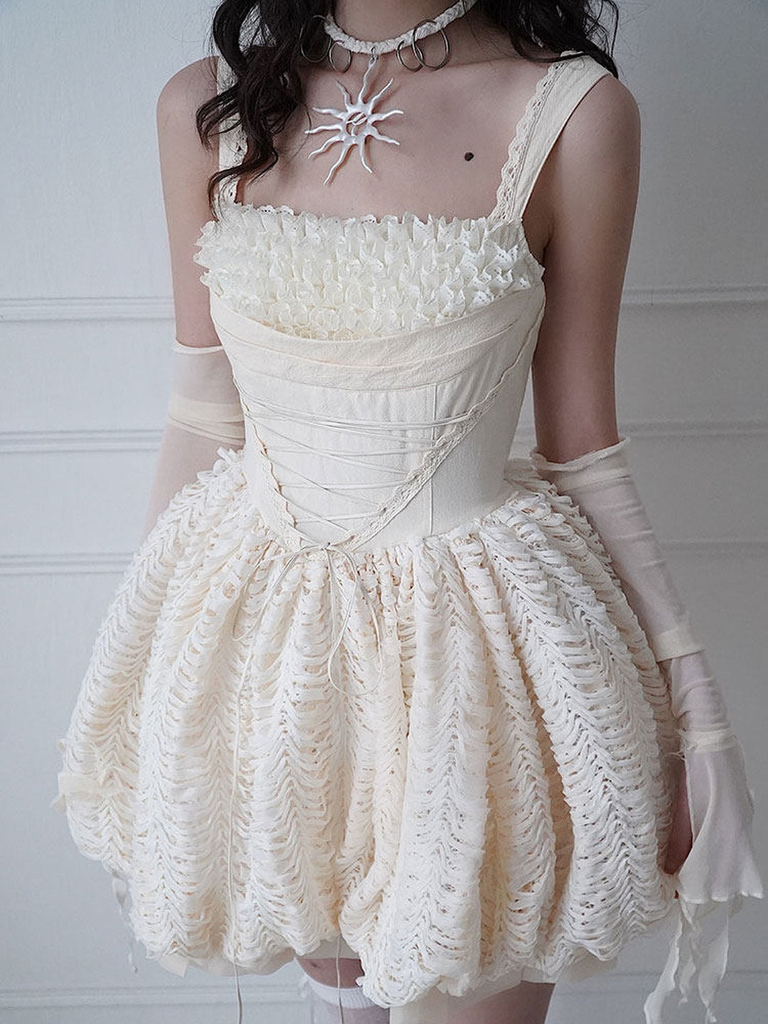 Coquette Corset Mini Dress