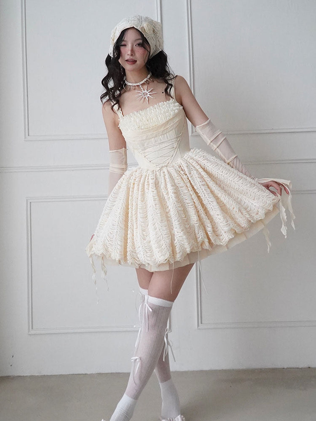 Coquette Corset Mini Dress