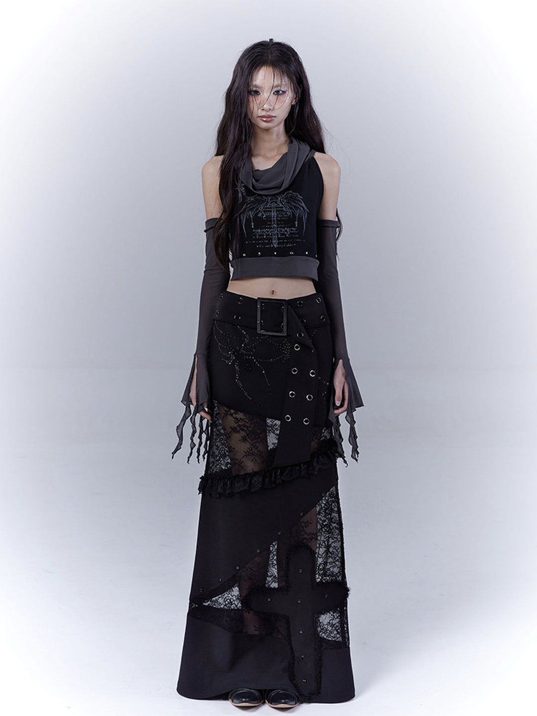 Gothic Angel Graphic Tank Top