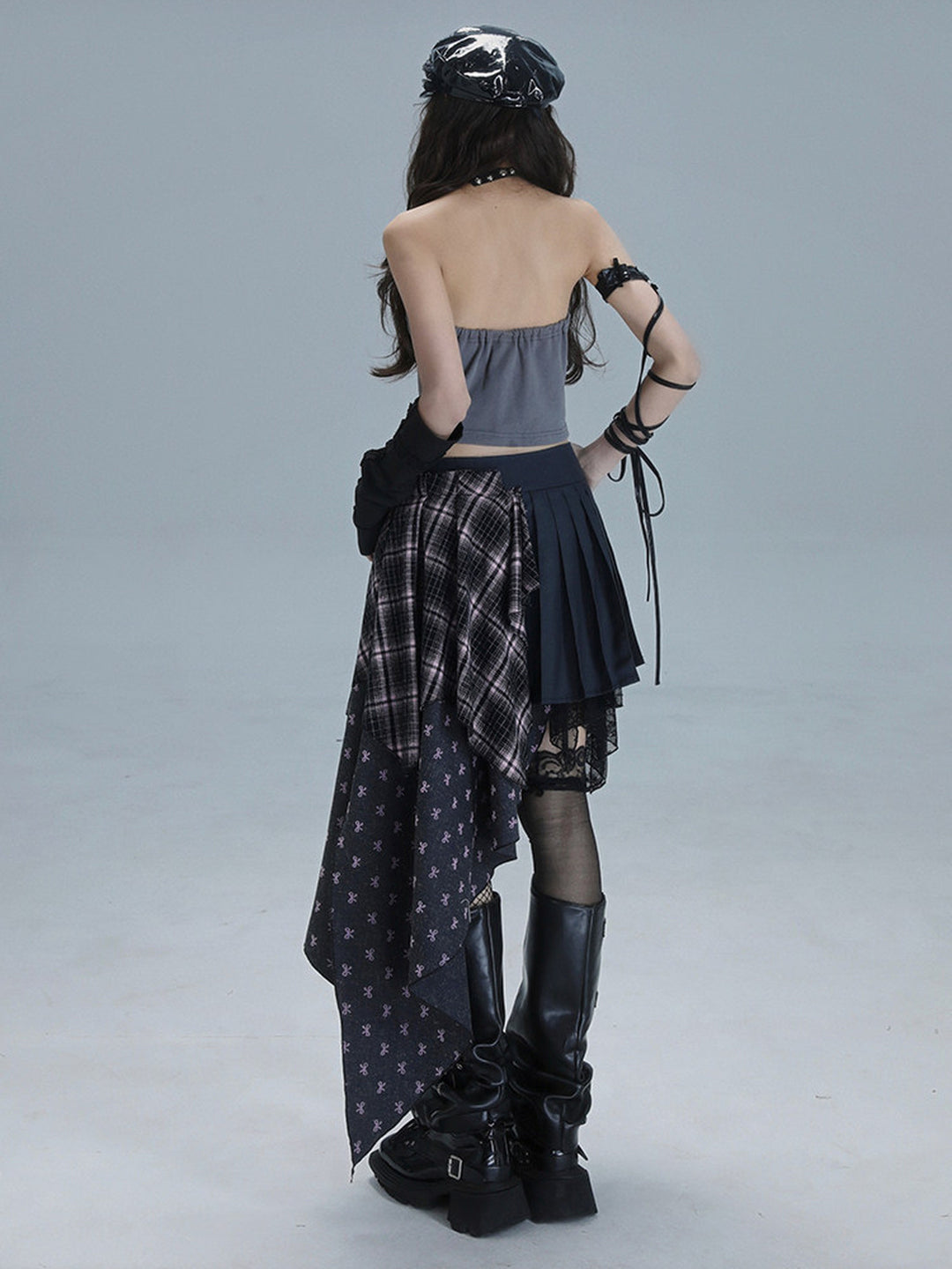 Y2K Cassette Graphic Tube Top