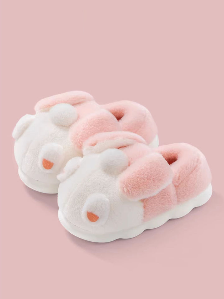 Cute Bunny Plush Slippers