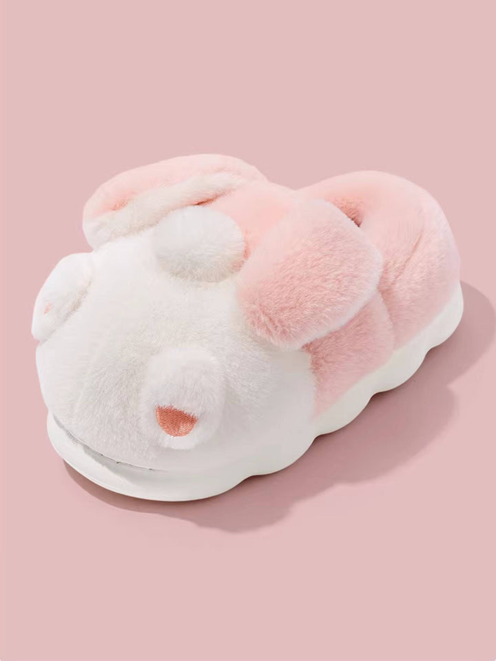 Cute Bunny Plush Slippers