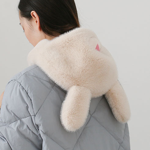 Lovely Bunny Ear Plush Hat