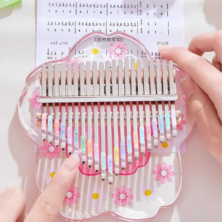 Flower Print kalimba