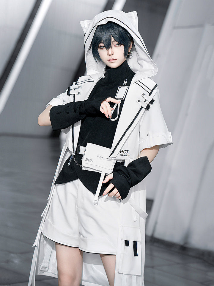 White Cat Techwear Wasteland Top / Shorts / Jacket