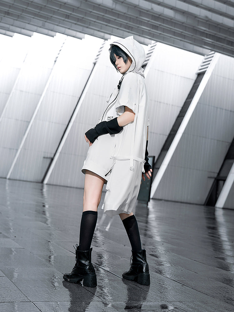 White Cat Techwear Wasteland Top / Shorts / Jacket