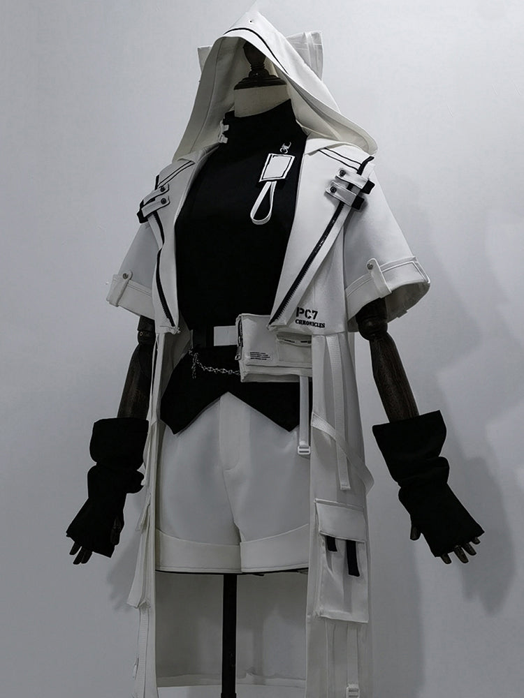 White Cat Techwear Wasteland Top / Shorts / Jacket