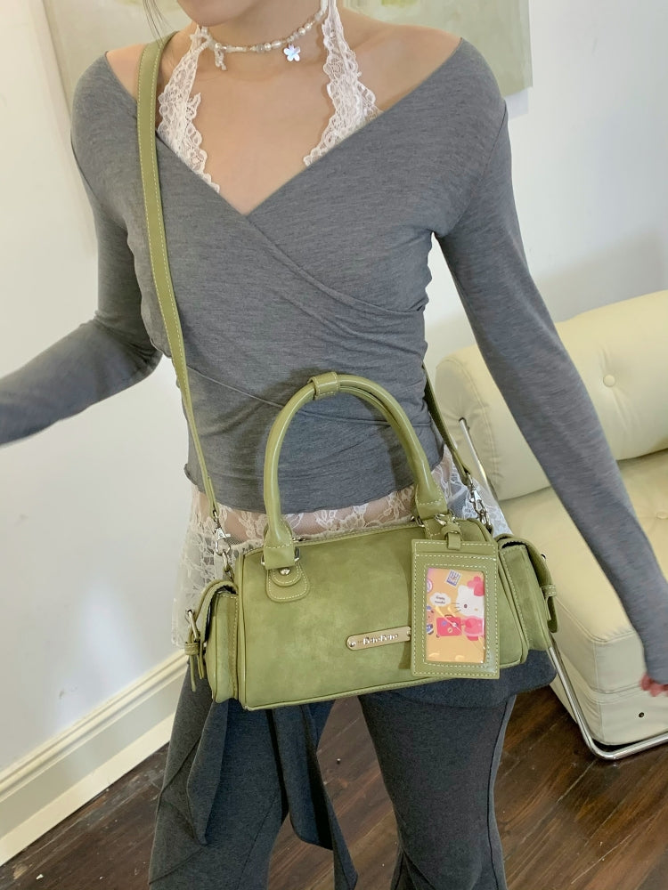 Y2K Retro Sweet Girl Handbag with Cute Charms