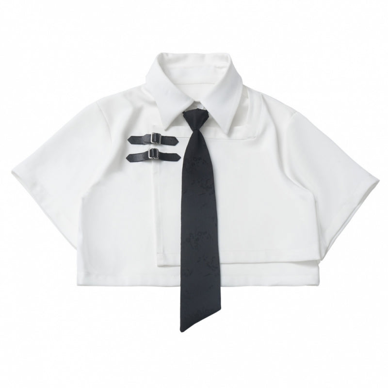 Chinese Street Style Shirt / Skirt / Shorts / Corset Belt