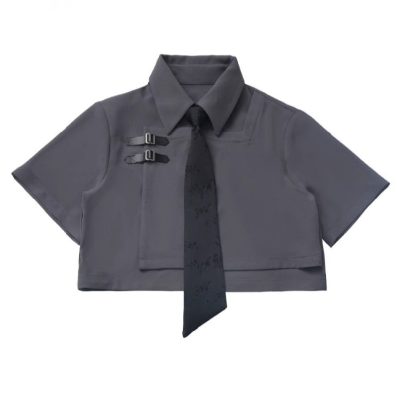 Chinese Street Style Shirt / Skirt / Shorts / Corset Belt