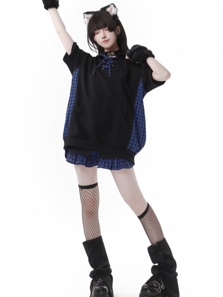 Gothic Harajuku Streetwear Graphic Hoodie/Skirt