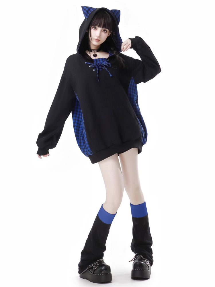 Gothic Harajuku Hoodie / Shorts / Skirt / Leg Warmers