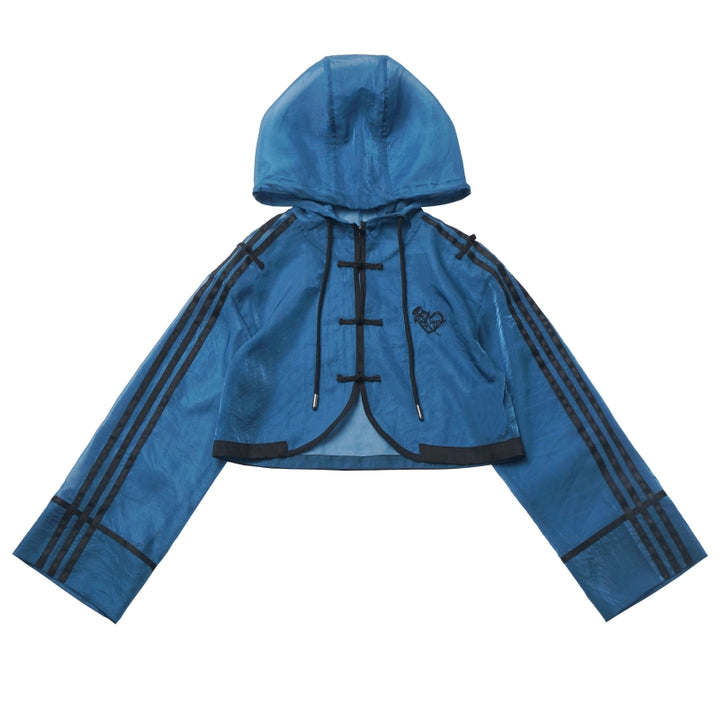 Bold Punk Blue Plaid Tank Top / Jacket / Skirt / Leg Warmer