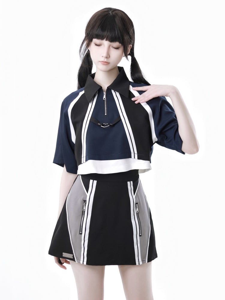 Japanese Style Futuristic Streetwear Shirt / Skirt / Shorts