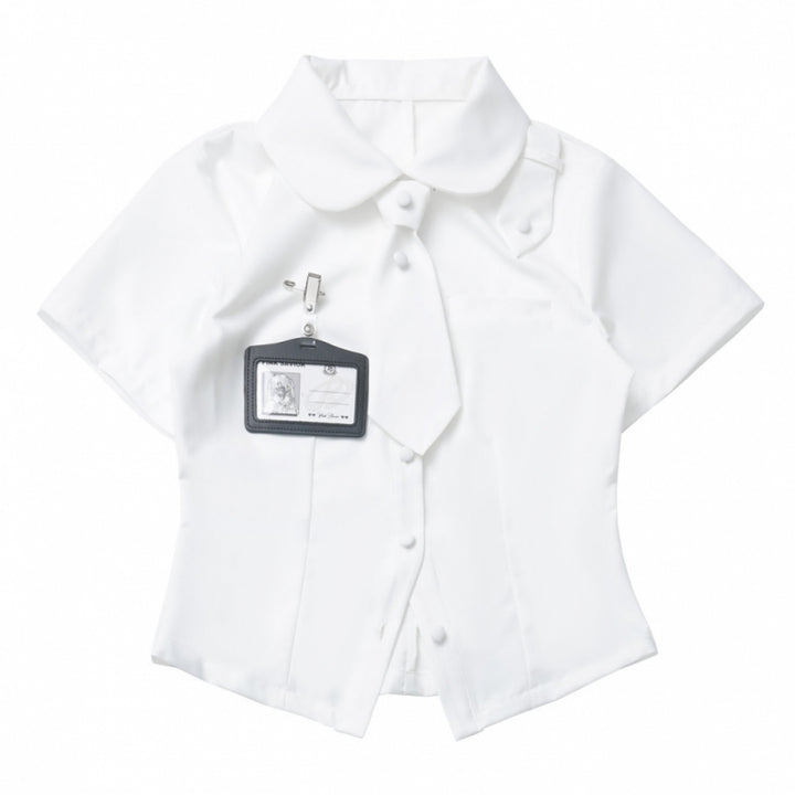 Preppy Schoolgirl Shirt / Skirt / Shorts