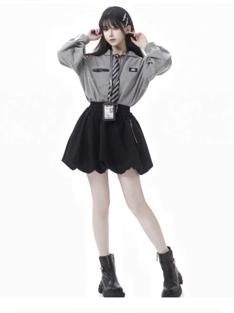 Trendy Street College Look Jacket / Shirt / Skirt / Pants