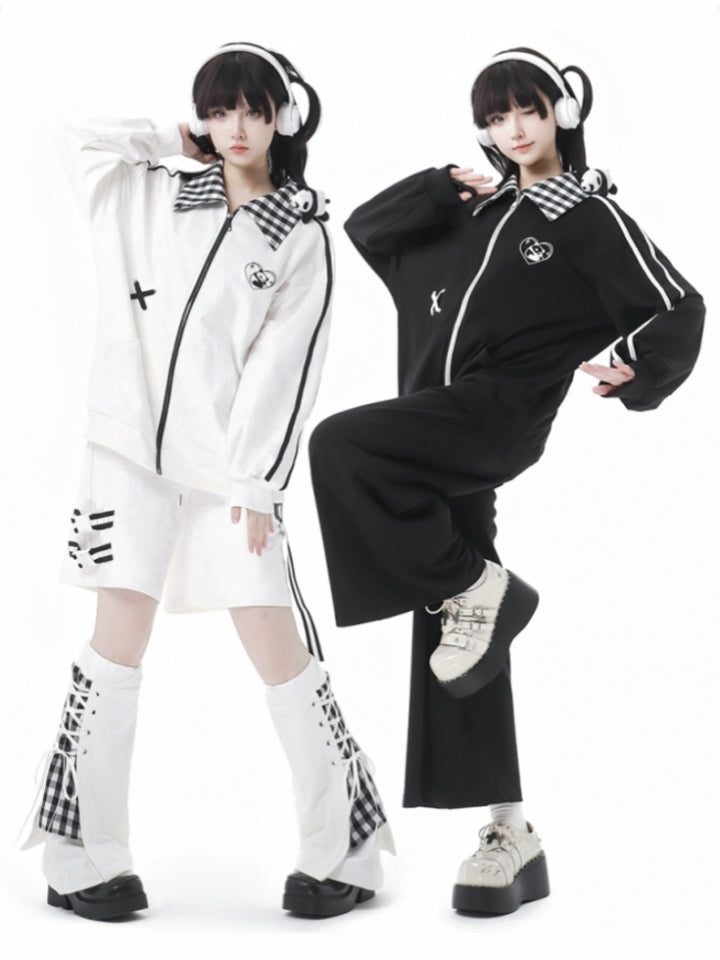 Harajuku Panda Jacket / Shorts / Pants / Leg Warmers
