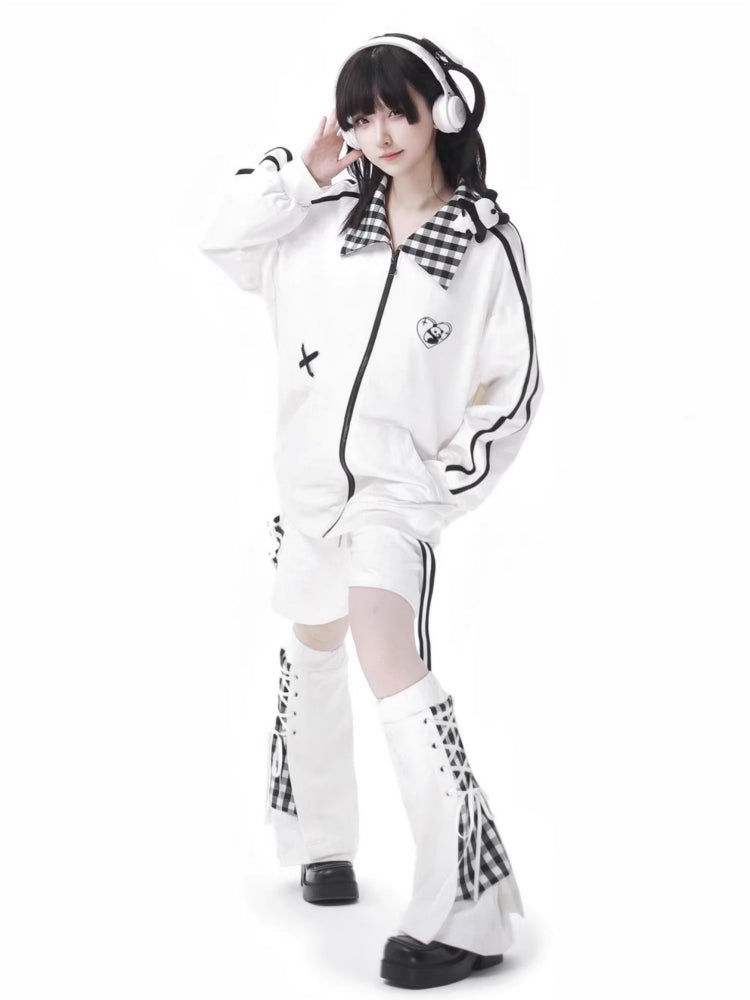 Harajuku Panda Jacket / Shorts / Pants / Leg Warmers