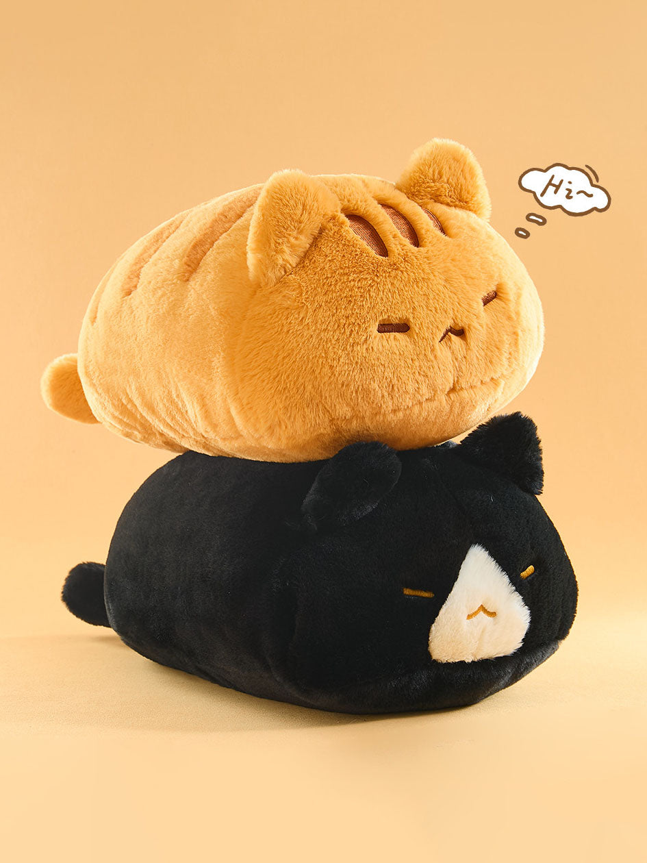 Sleepy Cat Plush Pillow