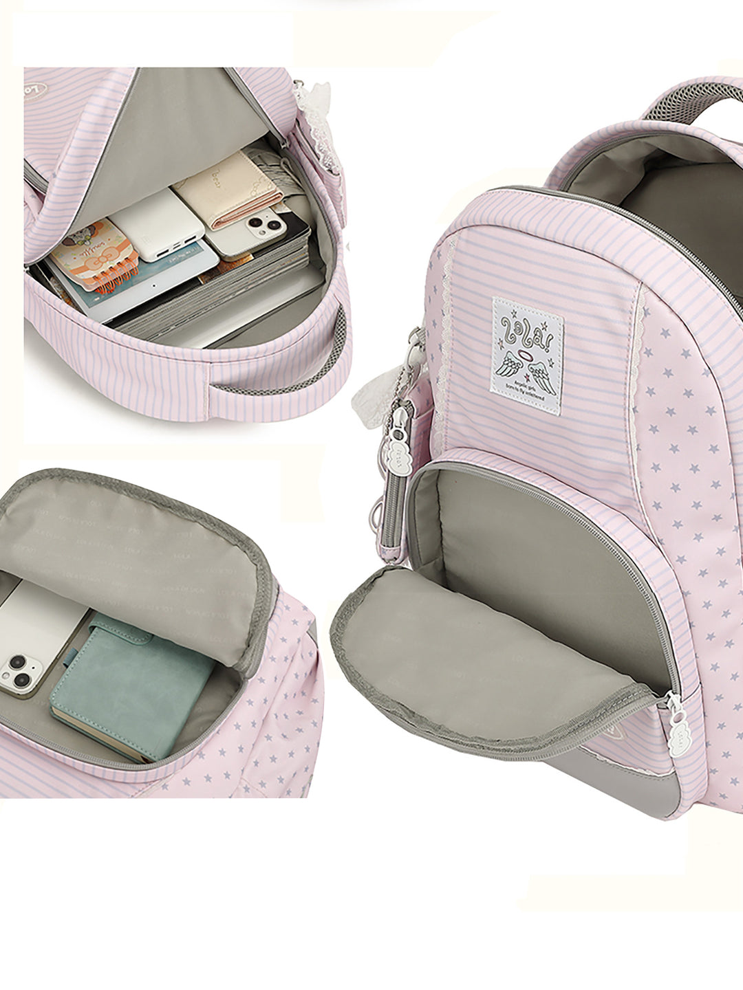 Star & Stripe Preppy Backpack