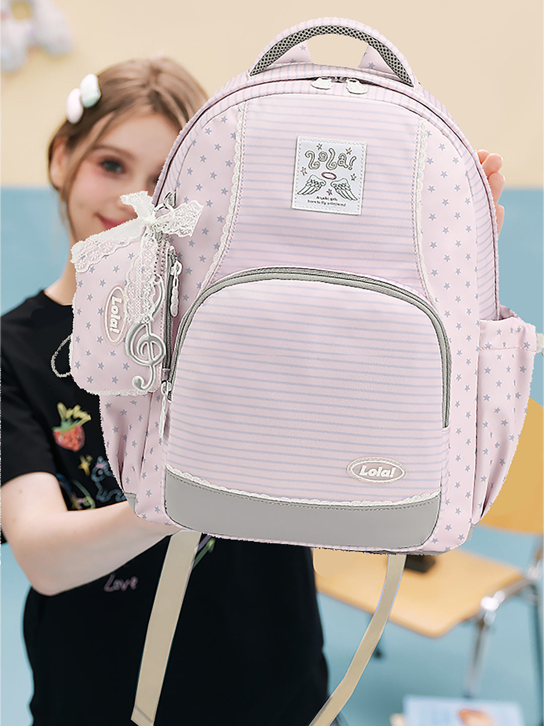 Star & Stripe Preppy Backpack