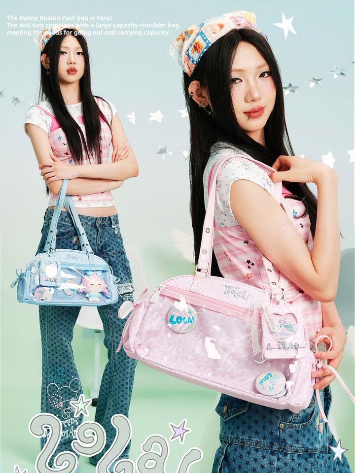 Transparent Ita Shoulder Bag