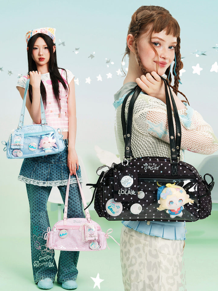 Transparent Ita Shoulder Bag