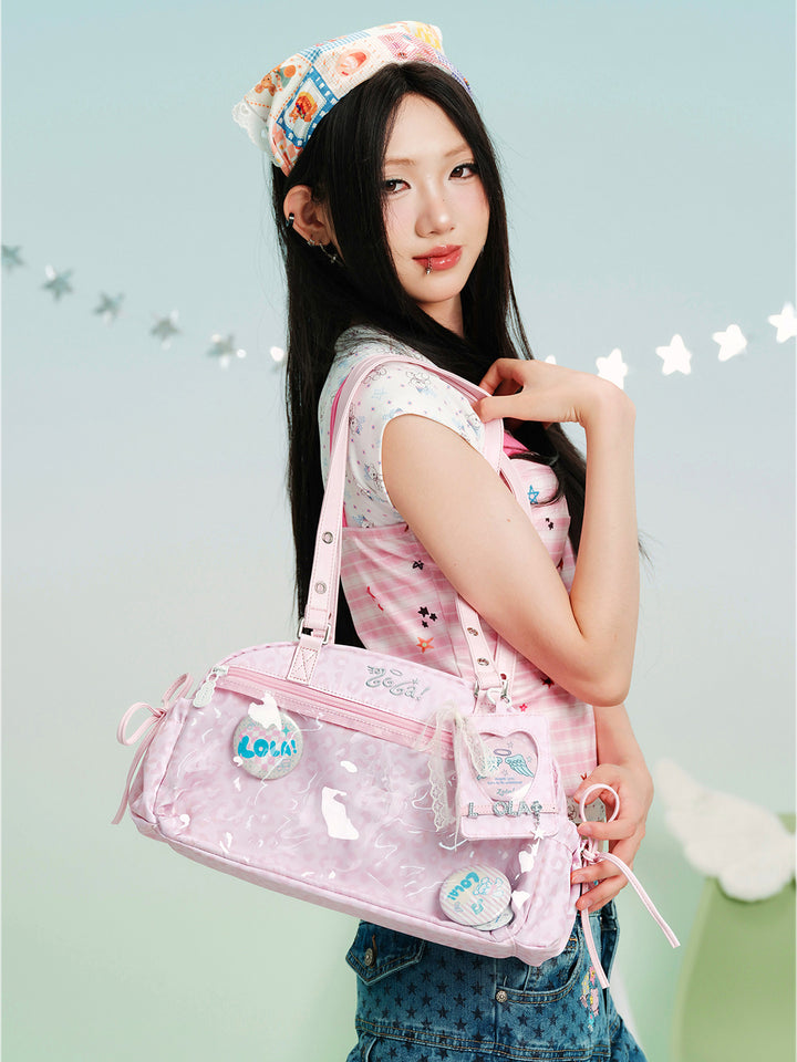 Transparent Ita Shoulder Bag
