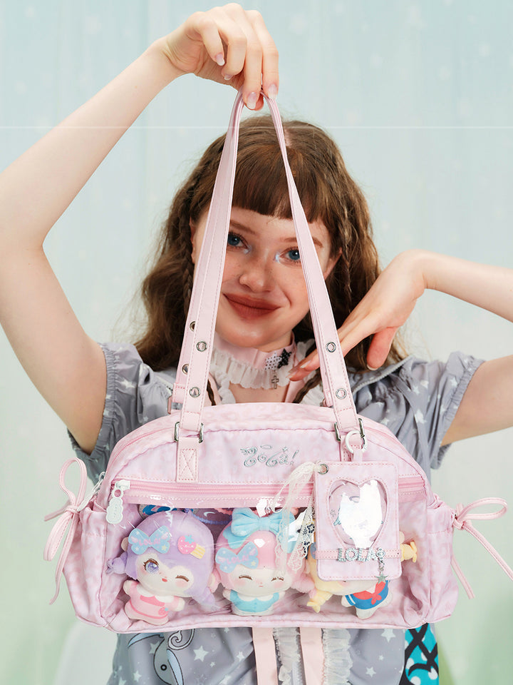 Transparent Ita Shoulder Bag