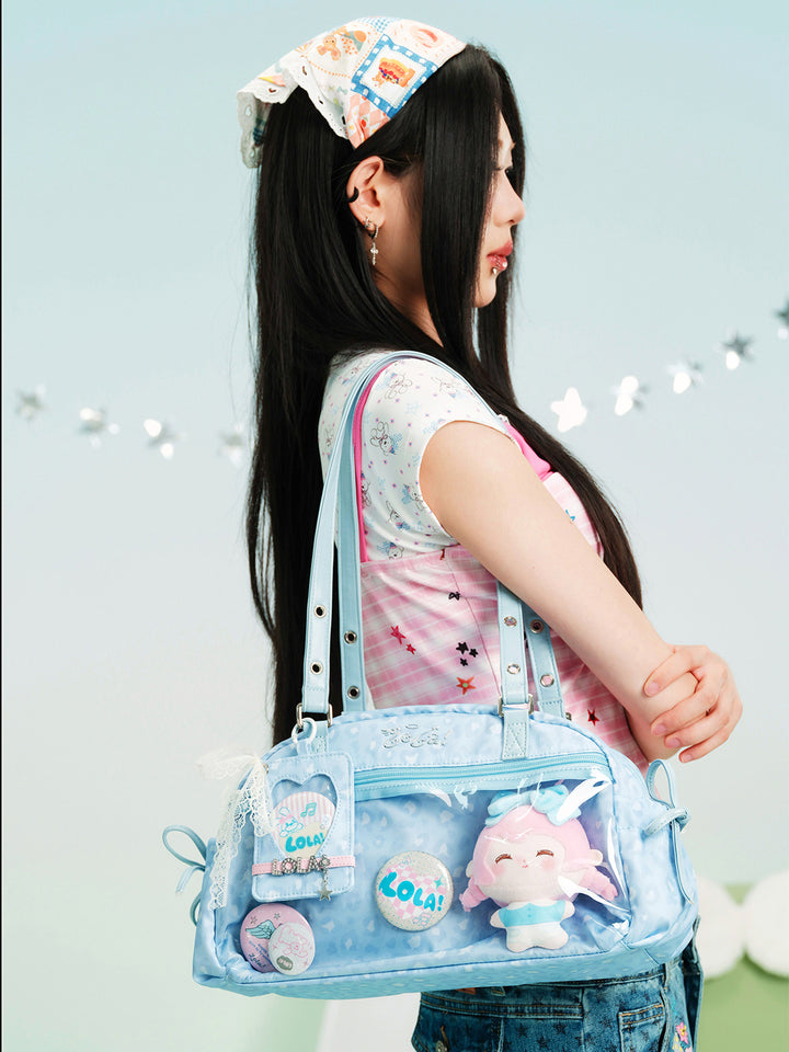Transparent Ita Shoulder Bag