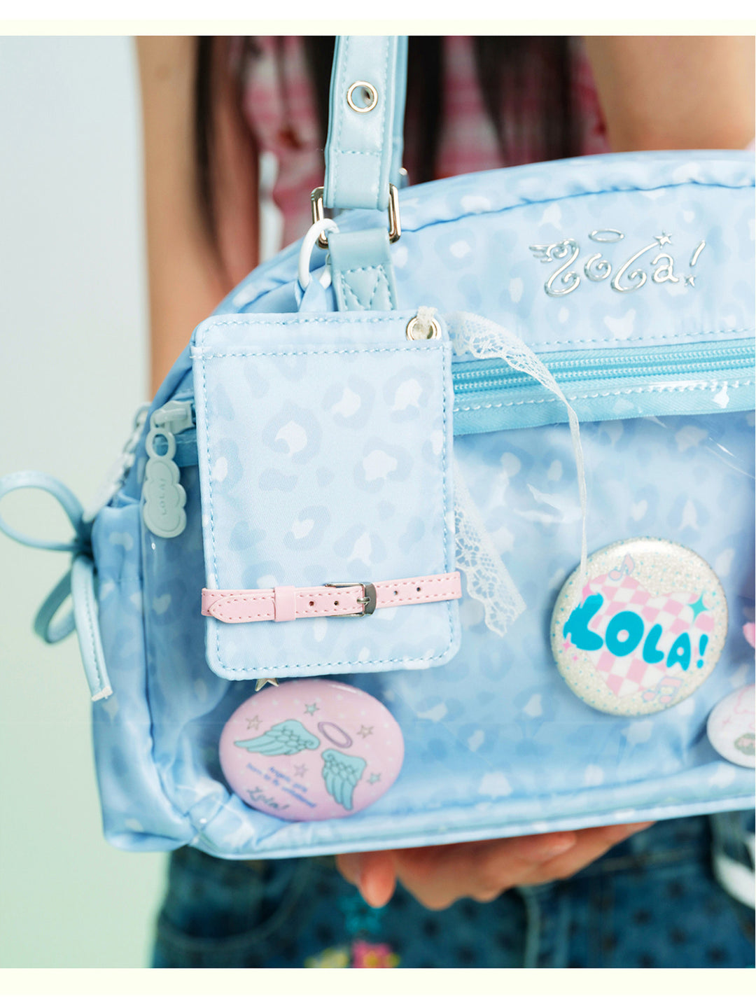 Transparent Ita Shoulder Bag