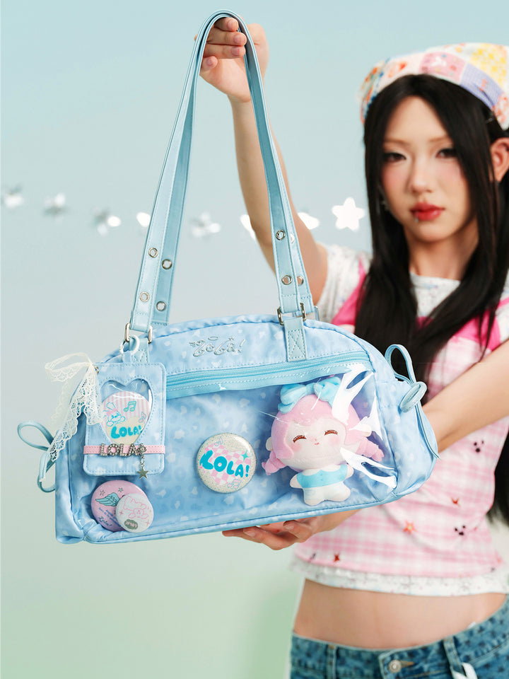 Transparent Ita Shoulder Bag