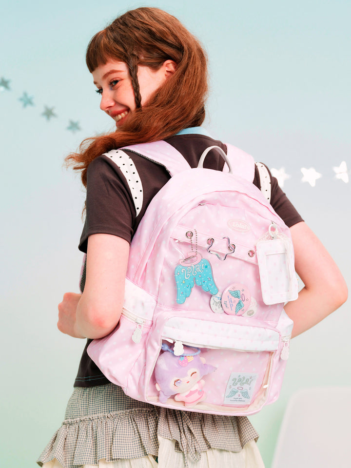 Star Clear Pocket Display Backpack