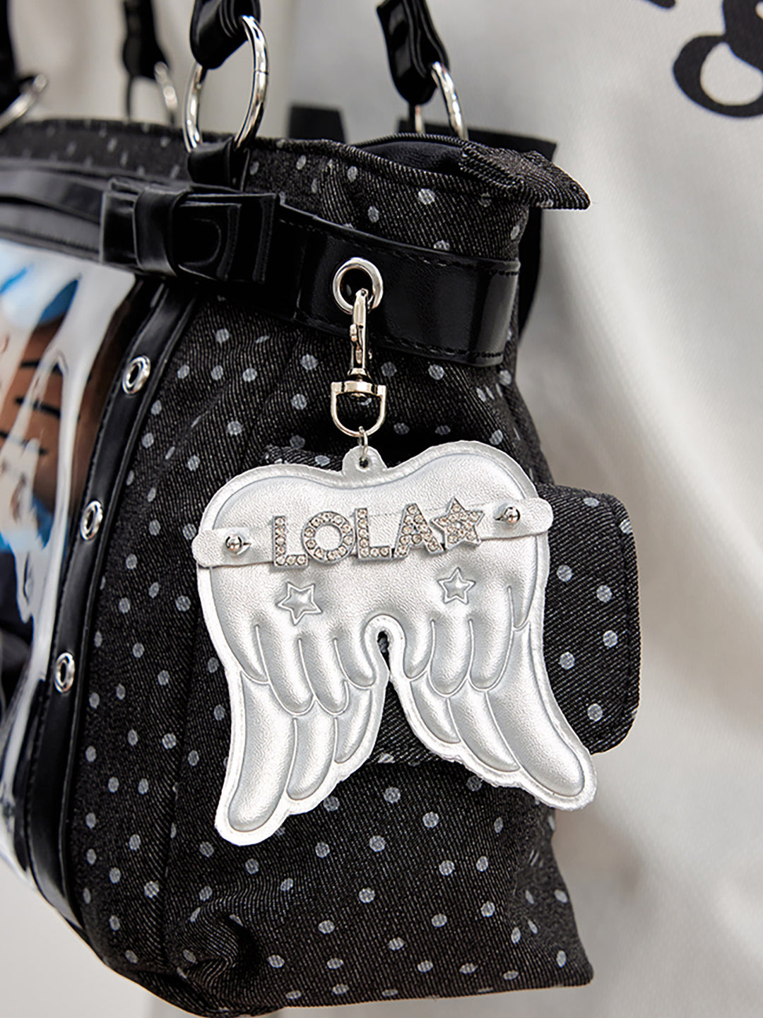 Y2K Angel Wing Ita Boston Shoulder Bag