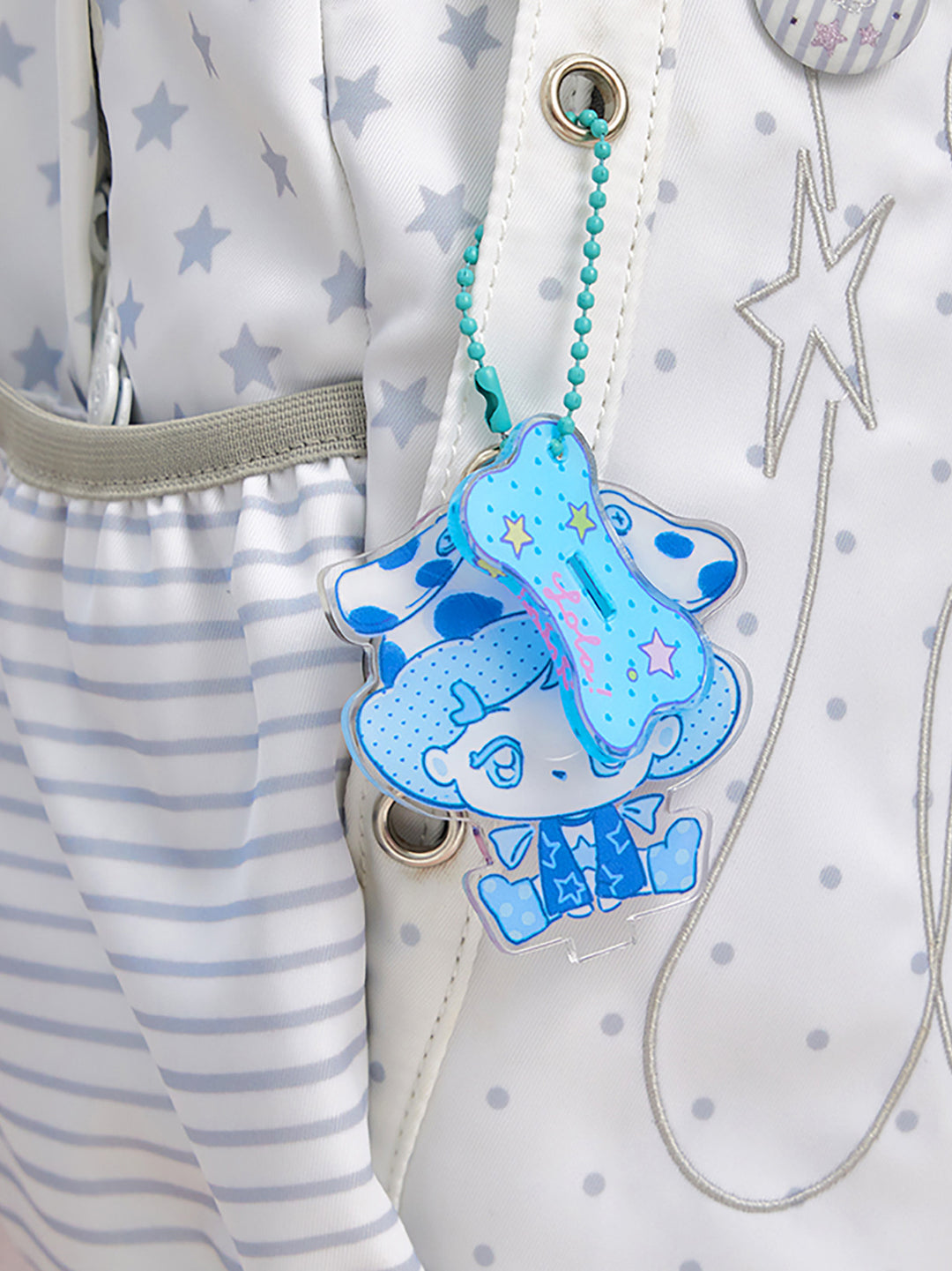 Star Print Shell Shape Ita Backpack