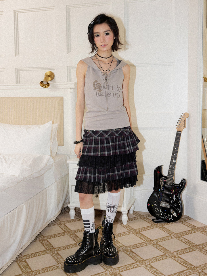 Manga Graphic Wide Leg Pants