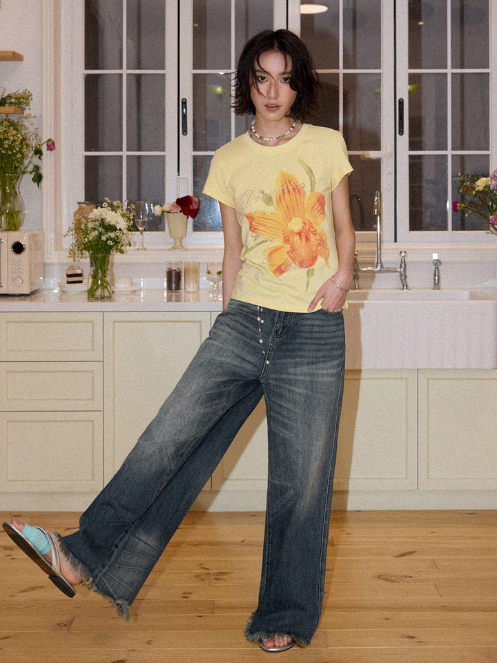 Orchid Graphic T-Shirt
