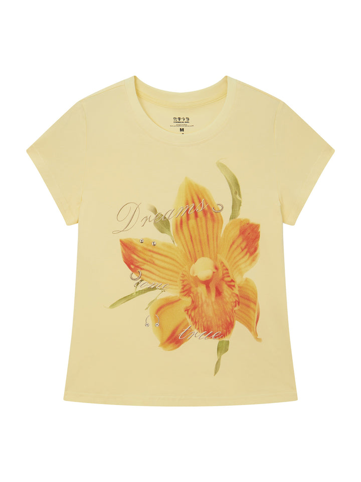 Orchid Graphic T-Shirt