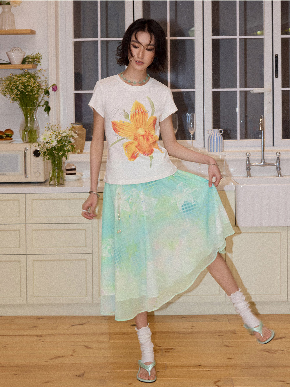 Orchid Graphic T-Shirt