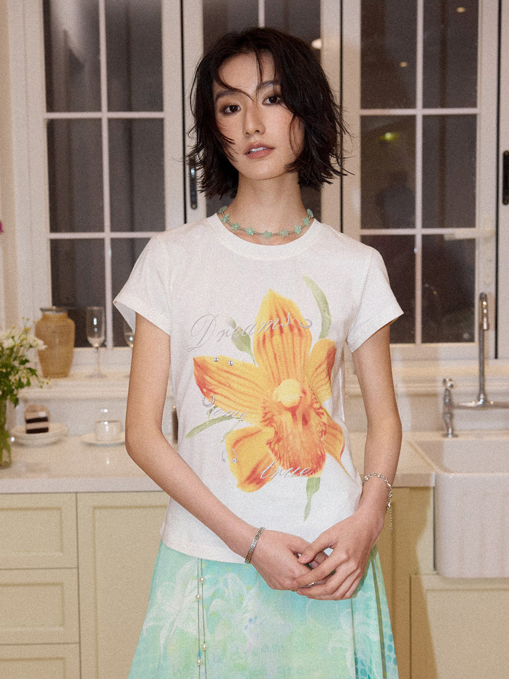 Orchid Graphic T-Shirt