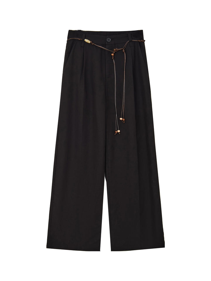 Lyocell Cotton Linen Wide Leg Pants