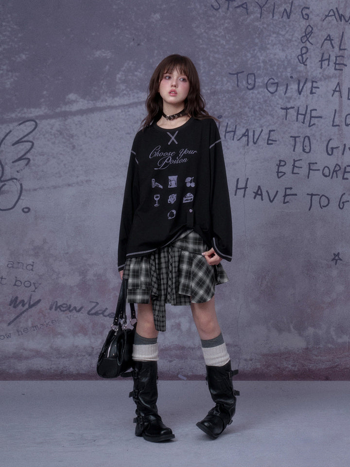 Choose Your Poison Graphic Sweatshirt