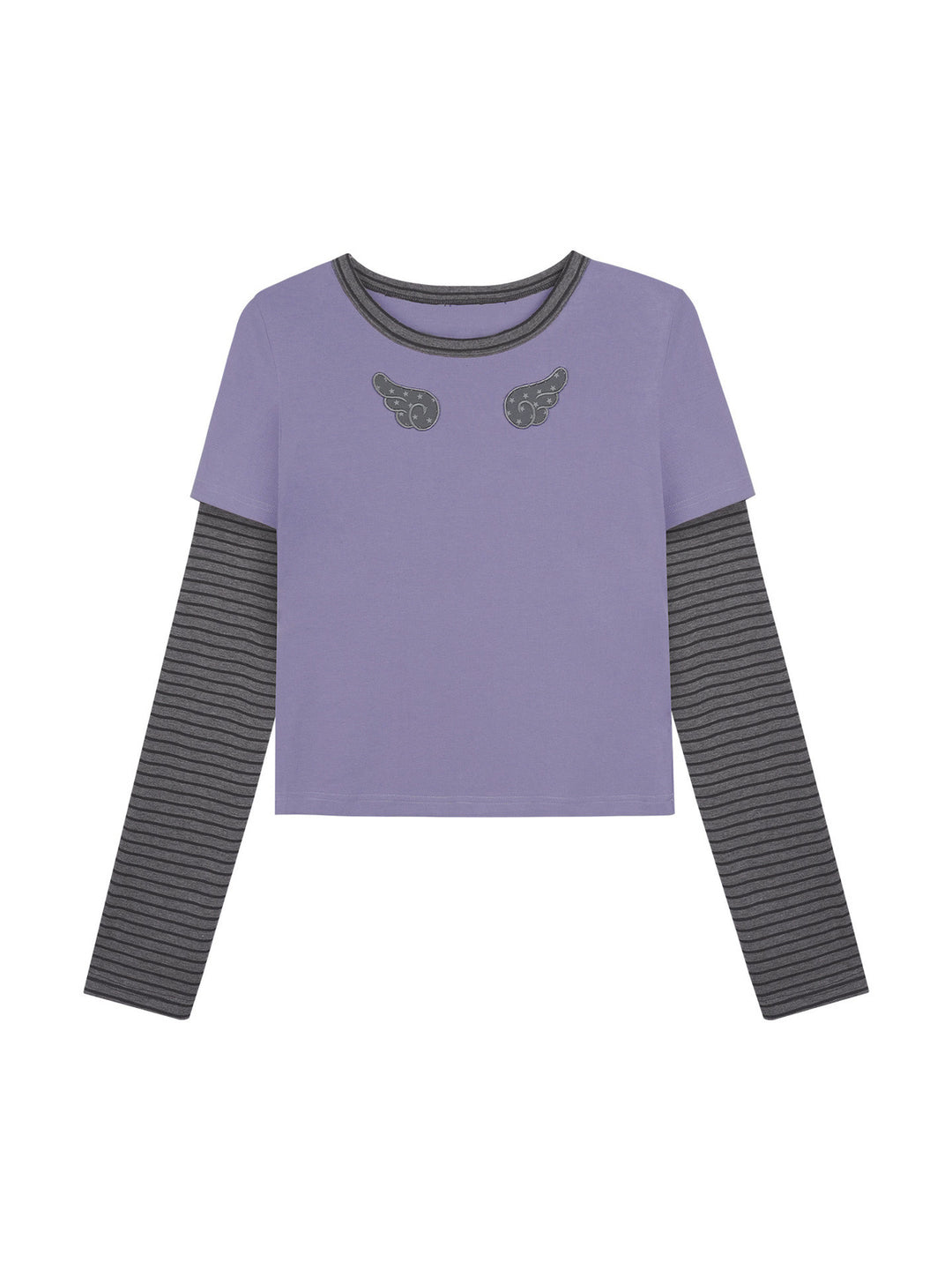 Celestial Wing Layered Sleeve Tee