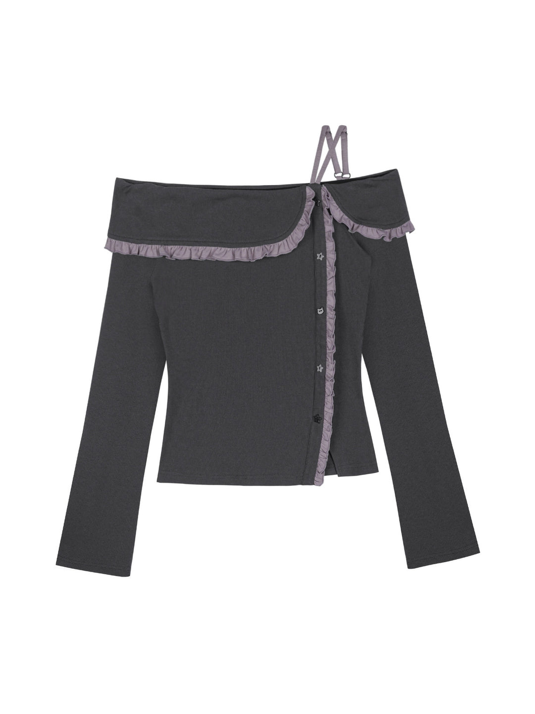 Coquette Ruffle Off-Shoulder Top