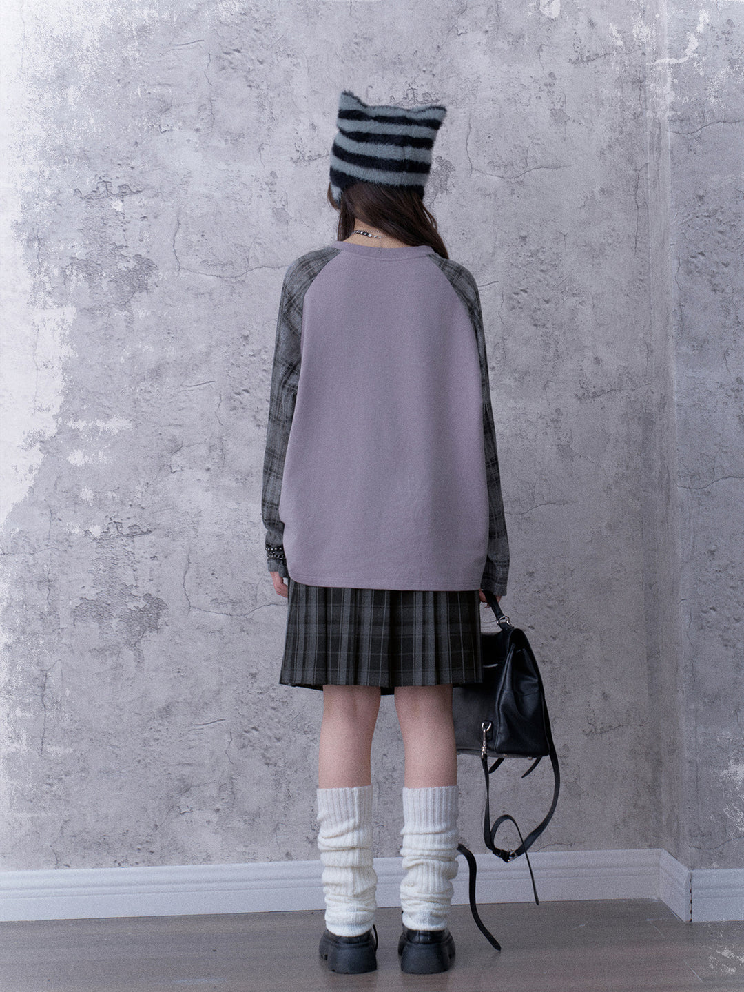 Y2K Ruched Raglan Top