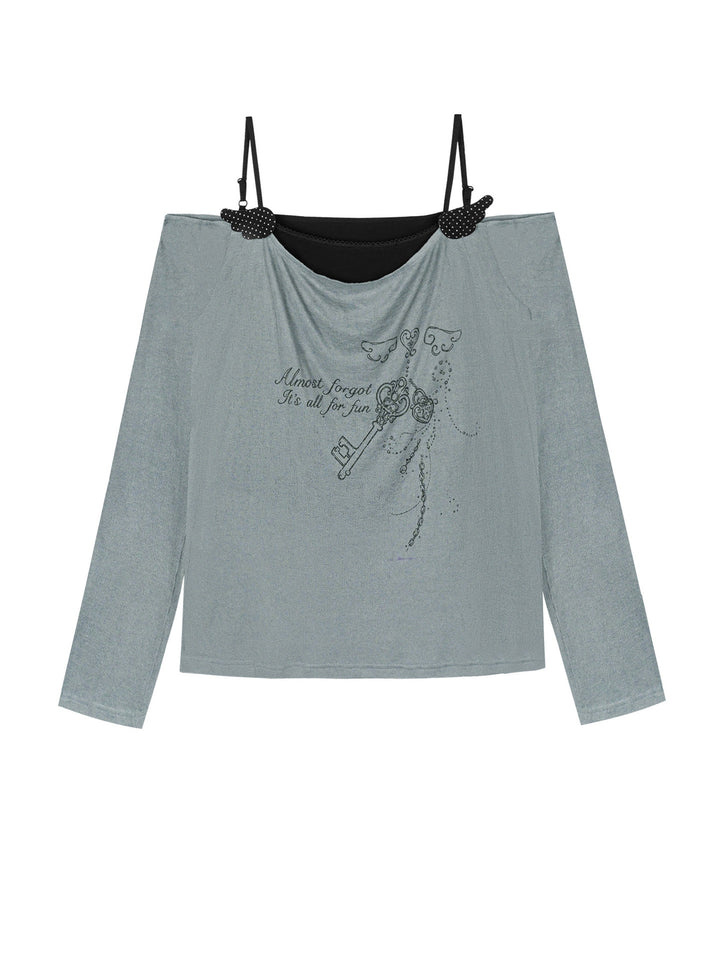 Acubi Winged Key Layered Top