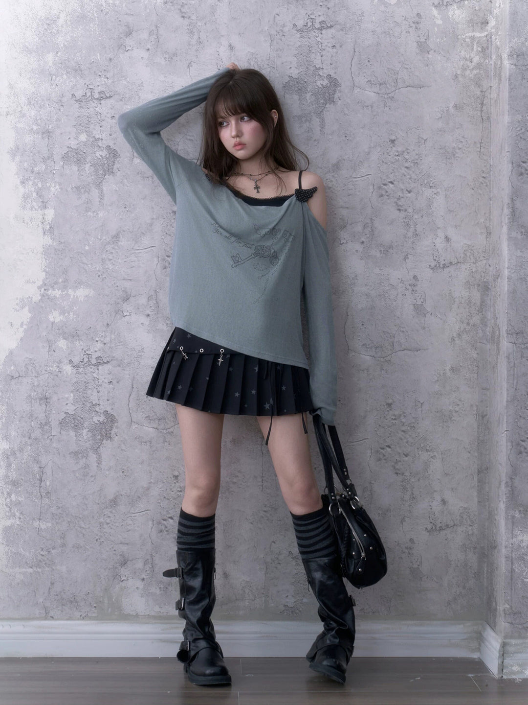 Acubi Winged Key Layered Top