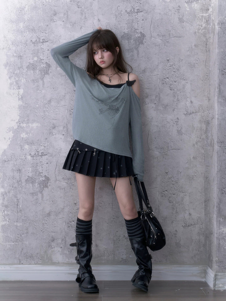 Acubi Winged Key Layered Top