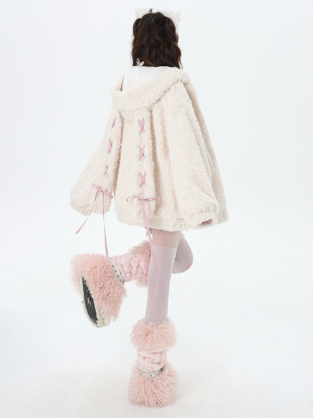 Kawaii Bunny Ear Plush Jacket