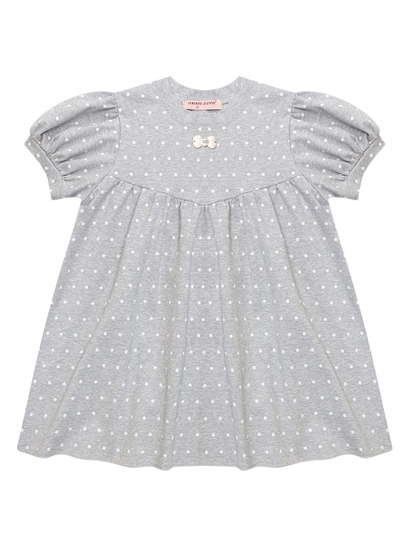 Polka Dot Babydoll Top